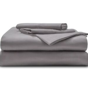 Miracle Sheets Anti-Microbial Extra Luxe Sheet Set Stone Grey CALI KING ✨️ BNIB